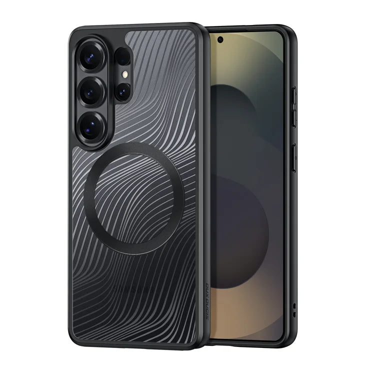 DUX DUCIS For Samsung Galaxy S26 Ultra Magnetic Case  Aimo Series PC+TPU Slim Cover (REACH Certification) - Black