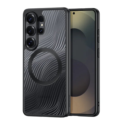 DUX DUCIS For Samsung Galaxy S26 Ultra Magnetic Case  Aimo Series PC+TPU Slim Cover (REACH Certification) - Black