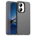 Xiaomi Poco X7 Pro 5G / Redmi Turbo 4 5G Case PC + TPU + PET Matte Anti-Drop Phone Back Cover - Black