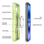 DUX DUCIS Yind Series For iPhone 16 Matte Case Compatible with MagSafe PC+TPU Phone Cover - Green