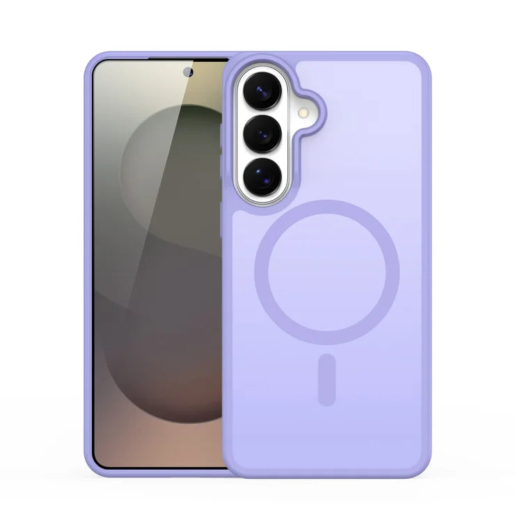 DUX DUCIS For Samsung Galaxy S26 Magnetic Case Yind Series PC+TPU Phone Cover - Light Purple