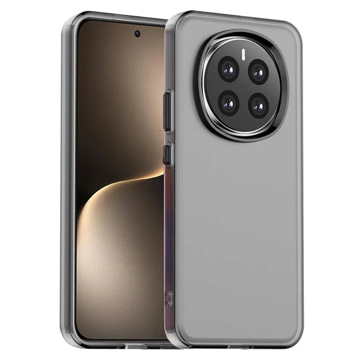 Honor Magic7 5G Case PC+TPU+PET Matte Anti-Drop Phone Back Cover - Black