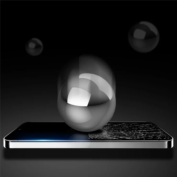 DUX DUCIS For Samsung Galaxy A56 5G / A36 5G Glass Film Full Screen Protector 2.5D Flat Screen Medium Alumina Glass HD Clear Film - Black