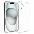 iPhone 16 Plus Phone Cover Non-Slip TPU Watermark-Free Glossy Clear Case