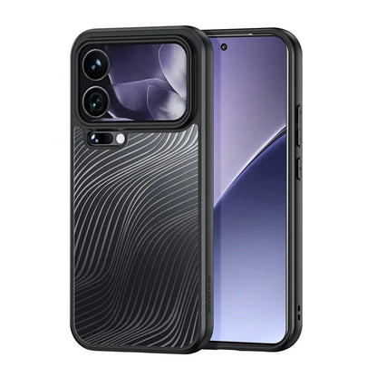 DUX DUCIS For Xiaomi 17 Pro Case  Aimo Series TPU+PC Matte Drop-proof Phone Cover (REACH Certification) - Black