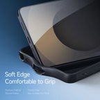 DUX DUCIS For Samsung Galaxy S26 Ultra Magnetic Case Aimo Series PC+TPU Slim Cover (REACH Certification) - Black
