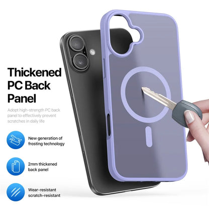 DUX DUCIS For iPhone 17 Case  Yind Series PC+TPU Phone Cover Compatible with MagSafe - Light Purple