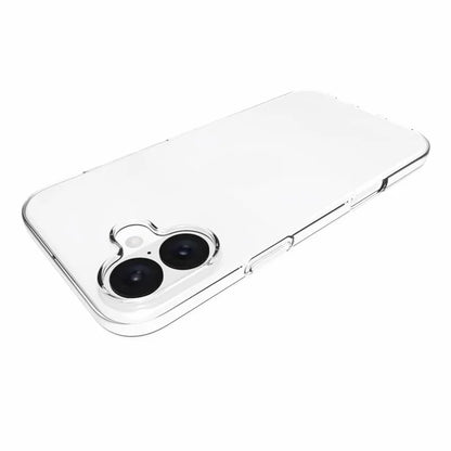 iPhone 16 Plus Phone Cover Non-Slip TPU Watermark-Free Glossy Clear Case