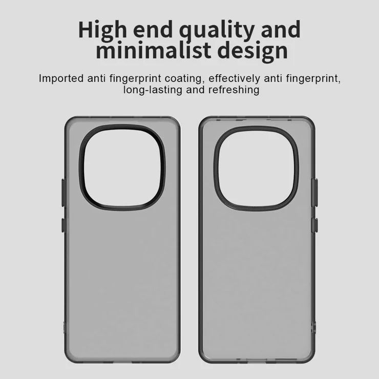 Xiaomi Redmi Note 14 Pro 4G Case PC + TPU + PET Matte Anti-Drop Phone Back Cover - Black