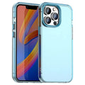 iPhone 13 Pro Max Case PC+TPU+PET Matte Anti-Drop Phone Back Cover - Blue