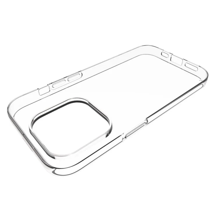Watermark-Free TPU Phone Case for iPhone 15 Pro Drop Resistant Glossy Cell Phone Cover Shell