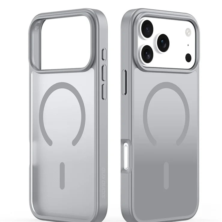 DUX DUCIS Yind Series For iPhone 17 Pro Case TPU + PC Matte Phone Cover Compatible with MagSafe - Grey