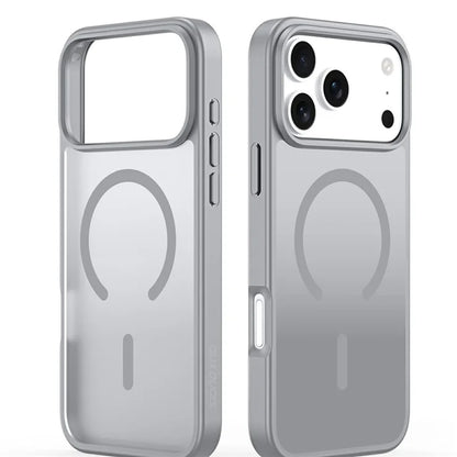 DUX DUCIS Yind Series For iPhone 17 Pro Case TPU + PC Matte Phone Cover Compatible with MagSafe - Grey
