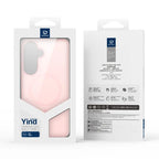 DUX DUCIS For Samsung Galaxy S26 Magnetic Case Yind Series PC+TPU Phone Cover - Light Pink