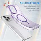 iPhone 15 Pro Case Translucent Matte Back Slim Phone Cover - Dark Purple