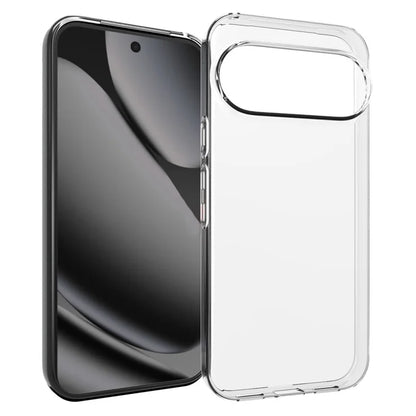 For Google Pixel 11 Pro XL Case Watermark Resistant TPU Phone Back Cover - Transparent