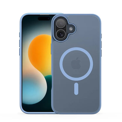 DUX DUCIS For iPhone 17 Case  Yind Series PC+TPU Phone Cover Compatible with MagSafe - Light Blue