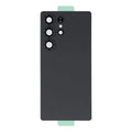 For Samsung Galaxy S25 Ultra S938 OEM Battery Housing with Camera Lens Cover - Black