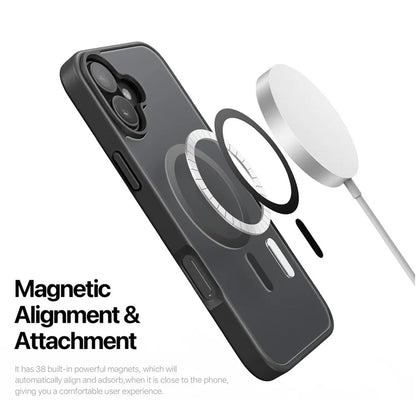DUX DUCIS For iPhone 17 Case  Yind Series PC+TPU Phone Cover Compatible with MagSafe - Black