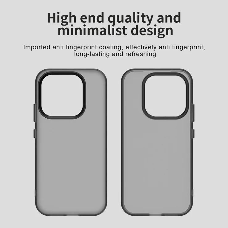Xiaomi 17 Case PC + TPU + PET Matte Anti-Drop Phone Back Cover - Black