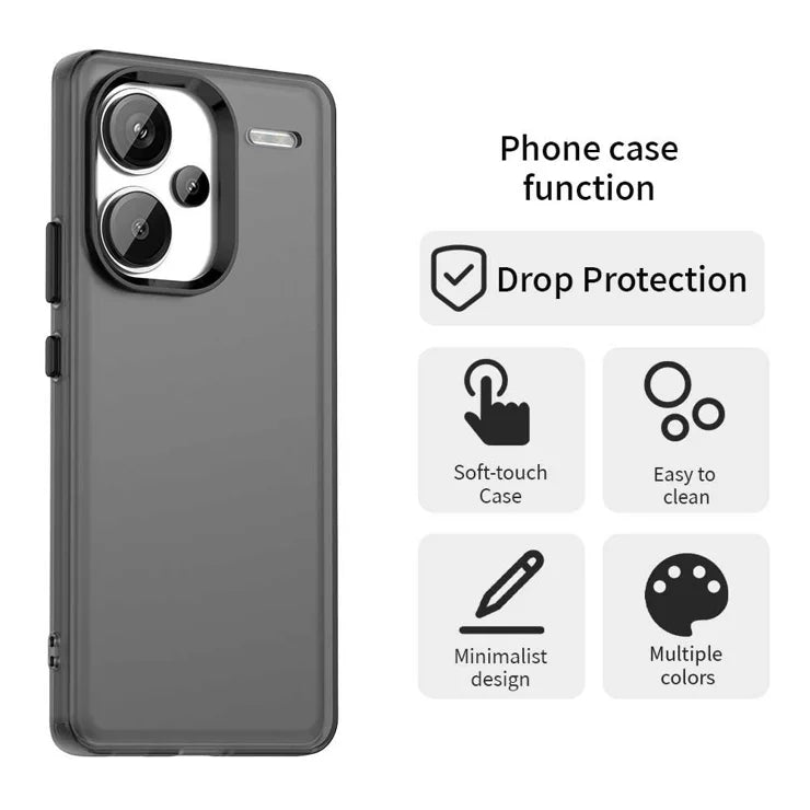 Xiaomi Redmi Note 13 Pro+ 5G Phone Back Cover - Black