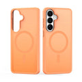 DUX DUCIS For Samsung Galaxy S26+ Magnetic Case Yind Series PC+TPU Phone Cover - Orange