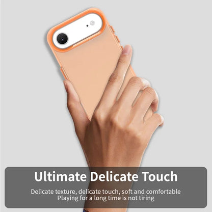 iPhone Air Case PC + TPU + PET Matte Anti-Drop Phone Back Cover - Orange