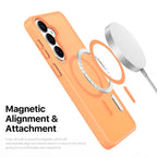 DUX DUCIS For Samsung Galaxy S26+ Magnetic Case Yind Series PC+TPU Phone Cover - Orange