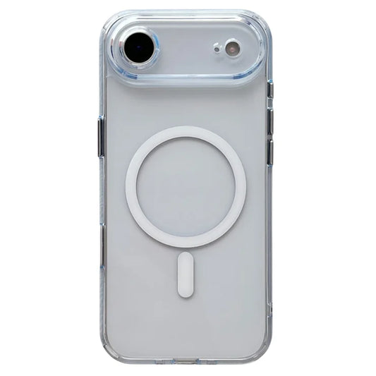 iPhone Air Magnetic Clear Case PC +TPU Hybrid Phone Cover Compatible with MagSafe