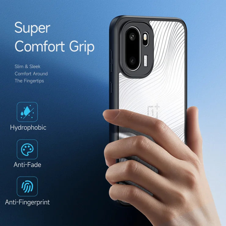 DUX DUCIS For OnePlus Ace 6 5G / OnePlus Ace 6T 5G / OnePlus 15R 5G Case  Aimo Series TPU+PC Matte Drop-proof Phone Cover (REACH Certification) - Black