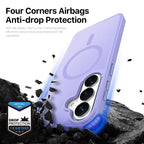 DUX DUCIS For Samsung Galaxy S26 Magnetic Case Yind Series PC+TPU Phone Cover - Light Purple