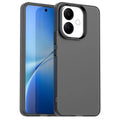 vivo V60 Lite 5G / V60 Lite 4G Case PC + TPU + PET Matte Anti-Drop Phone Back Cover - Black