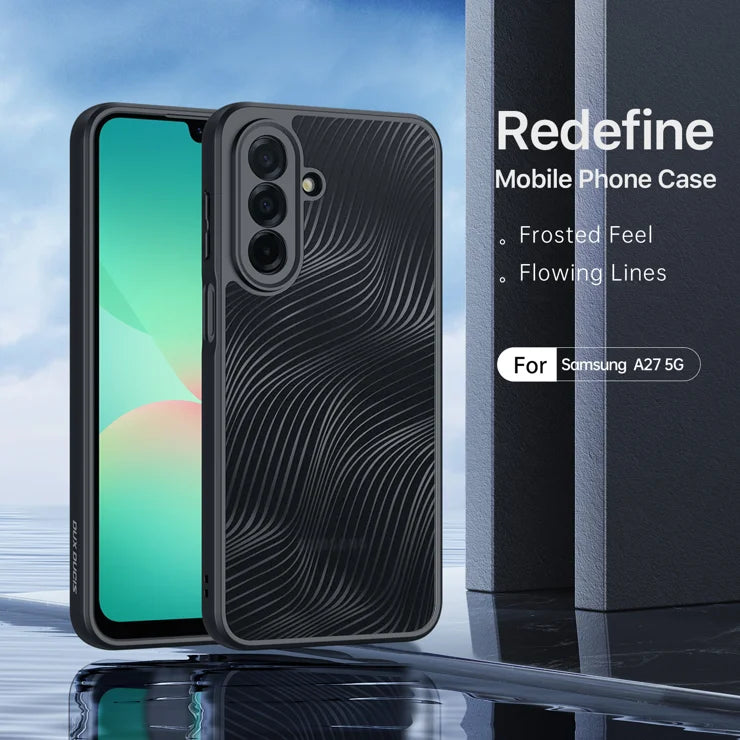 Dux Ducis For Samsung Galaxy A27 Case Aimo Series TPU+PC Matte Drop-proof Phone Cover (REACH Certification) - Black