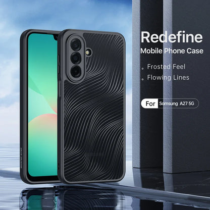 Dux Ducis For Samsung Galaxy A27 Case Aimo Series TPU+PC Matte Drop-proof Phone Cover (REACH Certification) - Black