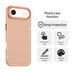 iPhone Air Case PC + TPU + PET Matte Anti-Drop Phone Back Cover - Orange