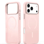 DUX DUCIS Yind Series For iPhone 17 Pro Max Case TPU + PC Matte Phone Cover Compatible with MagSafe - Light Pink