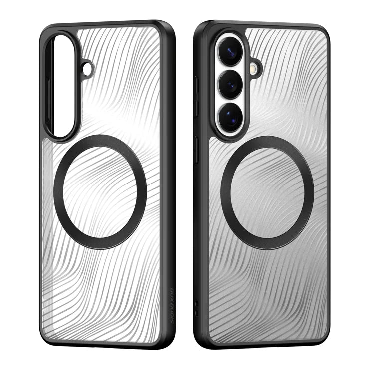 DUX DUCIS For Samsung Galaxy S26+ Magnetic Case Aimo Series PC+TPU Slim Cover (REACH Certification) - Black