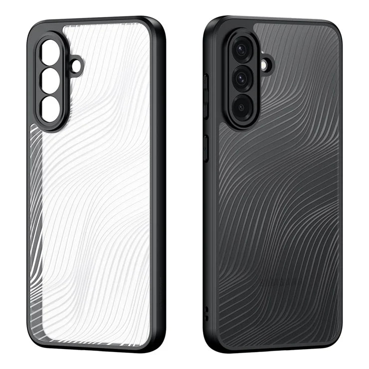 DUX DUCIS For Samsung Galaxy A56 5G / A36 5G Case Aimo Series TPU+PC Matte Drop-Proof Phone Cover (REACH Certification) - Black