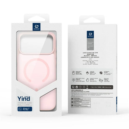 DUX DUCIS Yind Series For iPhone 17 Pro Case TPU + PC Matte Phone Cover Compatible with MagSafe - Light Pink