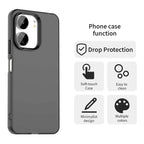 Xiaomi Poco M6 5G / C65 4G / Redmi 13R 5G / 13C 5G / 13C 4G Phone Back Cover - Black