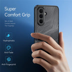 DUX DUCIS For Samsung Galaxy A37 5G Case Aimo Series TPU+PC Matte Drop-proof Phone Cover (REACH Certification) - Black