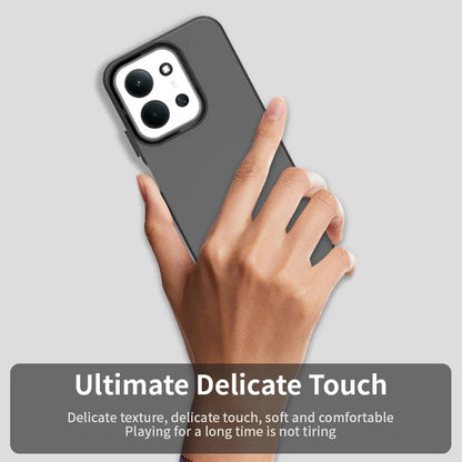 Xiaomi Redmi 15C 5G (EU) (173mm)  /  15C 4G (EU) (173mm) PC + TPU + PET Matte Anti-Drop Phone Back Cover - Black