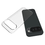 For Google Pixel 11 Pro XL Case Watermark Resistant TPU Phone Back Cover - Transparent