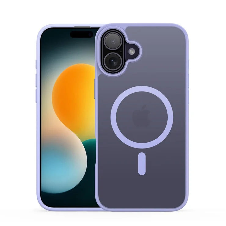 DUX DUCIS For iPhone 17 Case  Yind Series PC+TPU Phone Cover Compatible with MagSafe - Light Purple