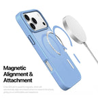 DUX DUCIS Yind Series For iPhone 17 Pro Case TPU + PC Matte Phone Cover Compatible with MagSafe - Baby Blue