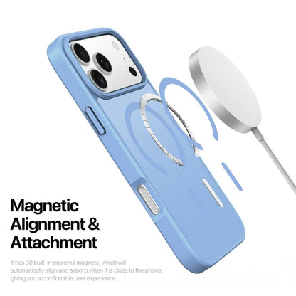 DUX DUCIS Yind Series For iPhone 17 Pro Case TPU + PC Matte Phone Cover Compatible with MagSafe - Baby Blue