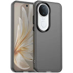 vivo S20 5G Case PC+TPU+PET Matte Anti-Drop Phone Back Cover - Black