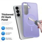 DUX DUCIS For Samsung Galaxy S26+ Magnetic Case Yind Series PC+TPU Phone Cover - Light Purple
