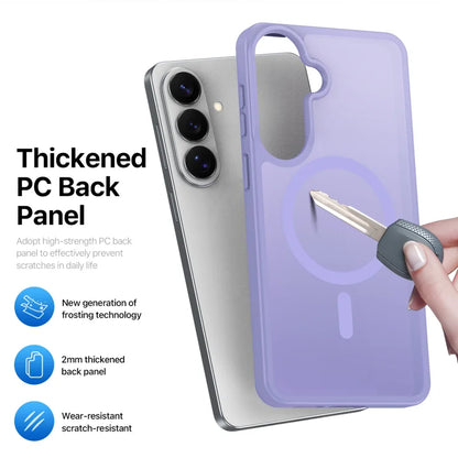 DUX DUCIS For Samsung Galaxy S26+ Magnetic Case  Yind Series PC+TPU Phone Cover - Light Purple