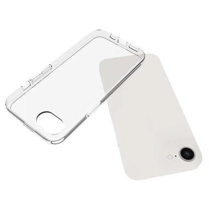 iPhone 17e / 16e Slim Clear Phone Case Watermark Resistant TPU Back Cover